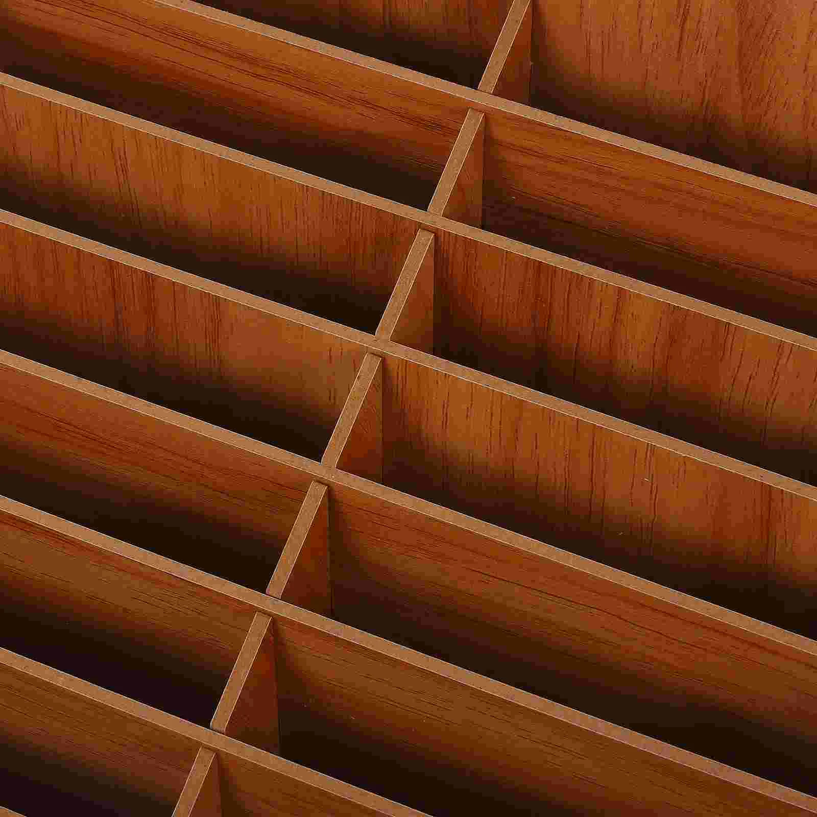 Storage Box Classroom Phone Holder Cell Multiple Wood Temporary Rack Display Covers Organizer Stand