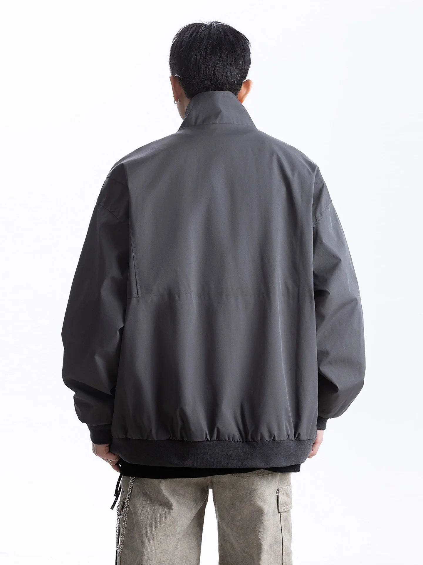 

Мужское пальто American Sle Pilot Jaet, весенне-осеннее новое пальто Bla Haome, деконструированное апейское пальто с воротником-стойкой, рабочая одежда, бейсбол...