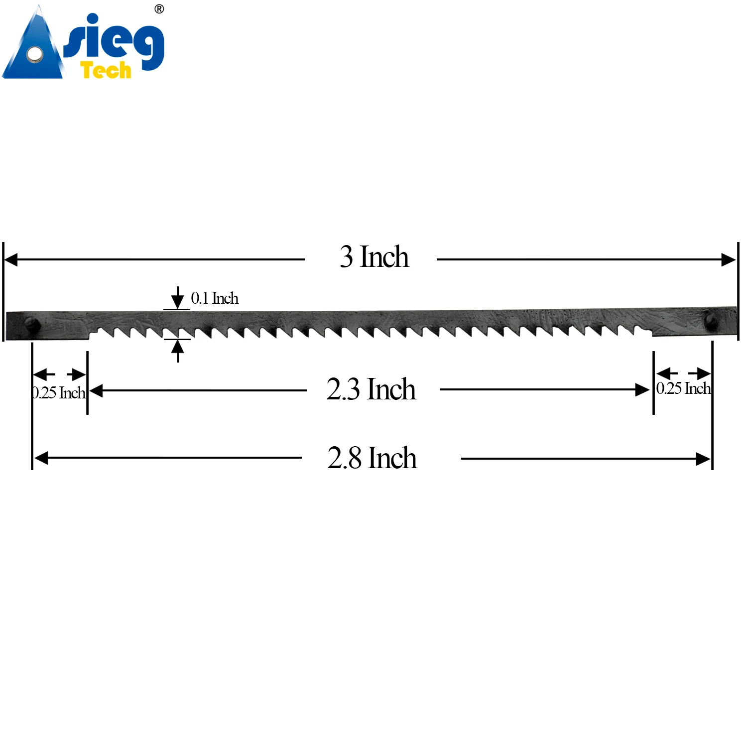 Imagem -05 - Scroll Saw Blades Pin End 15 18 24 Tpi 45 Pcs Polegadas Apto para Sears Artesão Penn State Delta Ryobi Wen 3921 Dremel