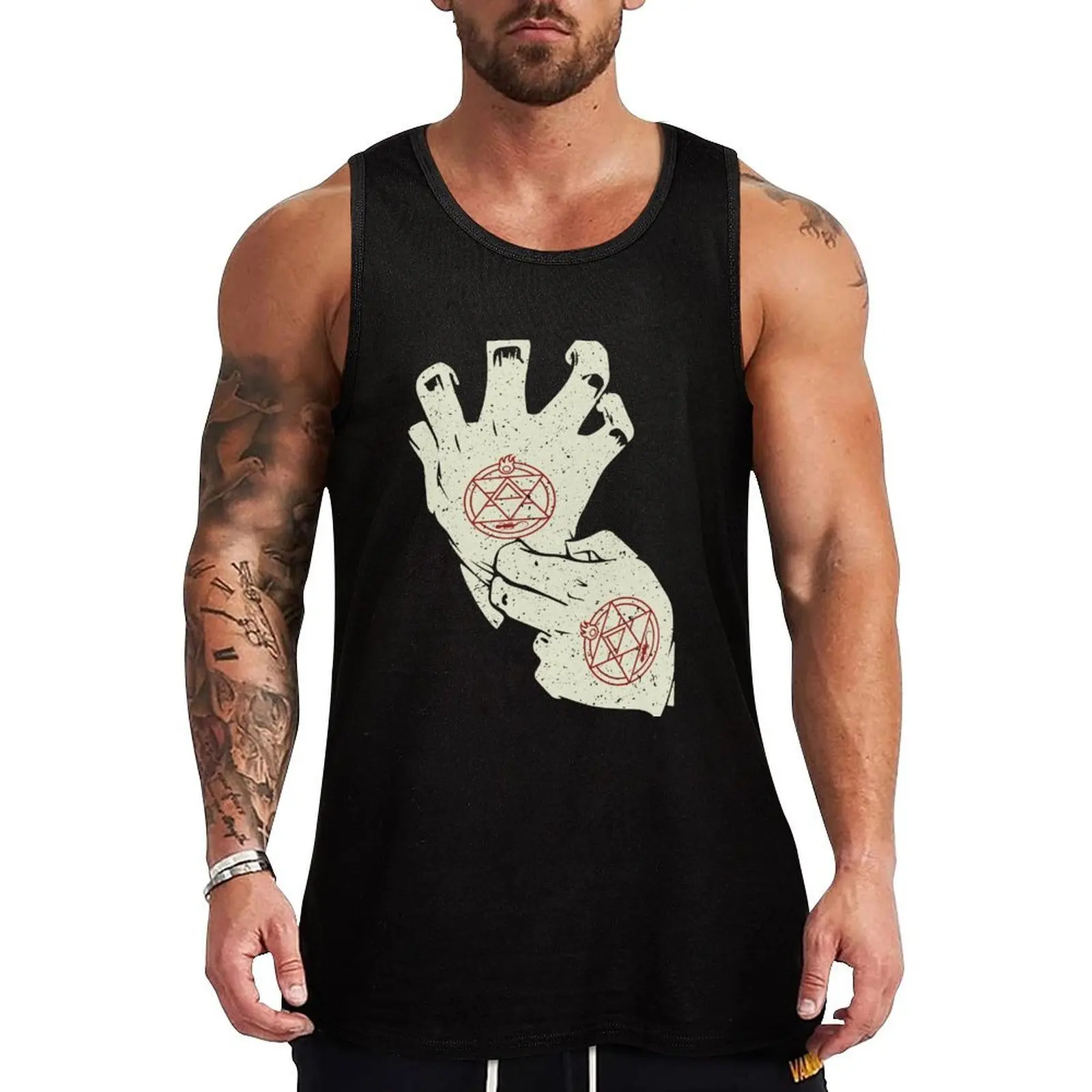 Flame Alchemist Tank Top Stretch Fabric Tank Top Flexible Comfort Sleeveless
