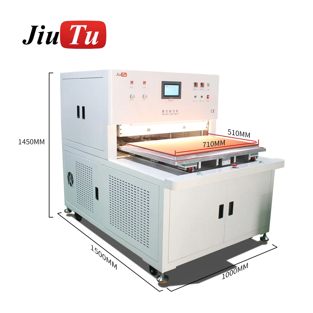 Customized 25 inch Large Laminator Machine For Advertise LCD LED OLED Screen COF OCF SCA Vacuum Lamination DVD Player Repair