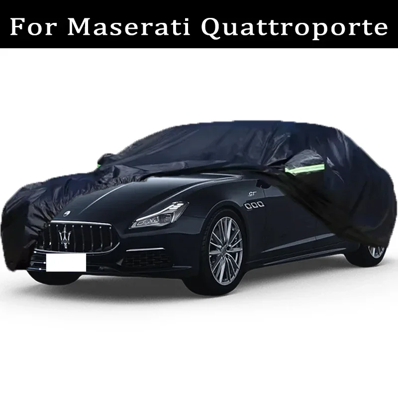 

For Maserati Quattroporte Car Covers Outdoor Waterproof Dustproof Sun Rain Snow Protection Thick Oxford Cloth Full