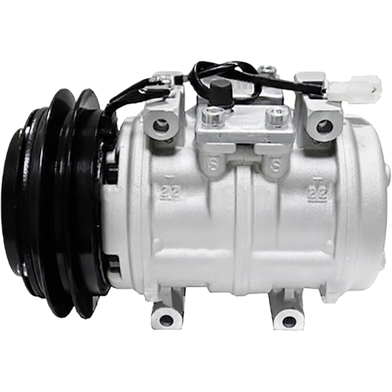 

AC Compressor Compatible HJ60 HJ61 Excavator Air Conditioning Compressor