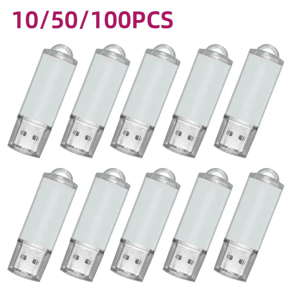 Clé USB personnalisée gratuite, clé USB, 256 Mo, 512 Mo, 1 Go, 2 Go, 4 Go, 8 Go, 16 Go, 32 Go, 64 Go, 128 Go, 10 pièces par lot