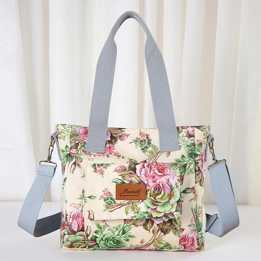 

Модная женская сумка через плечо с принтом, простая сумка на одно плечо, большая вместимость и портативная.