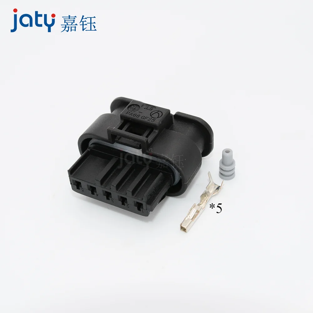 jaty 1pcs 5-pin 872-860-541 for FAW Jiefang NOx Sensor Plug DJ7056-1.2-21 Air Metering Female Plugs