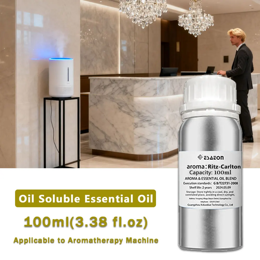 ESAEON 100ml (3.38 fl.oz) Ritz-Carlton Essential Oils - For Two fluid Aroma Diffuser & Reed Diffuser & Waterless Aroma Diffusers
