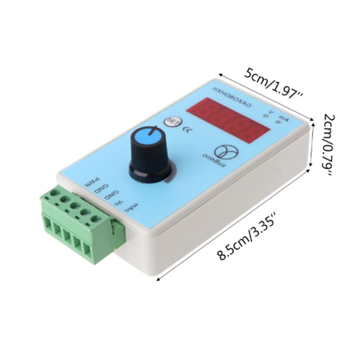 ABWG-DC 15 -27V Adjustable Handheld Current Voltage Signal Generator 1 Channel Output Simulator USB 5V Power