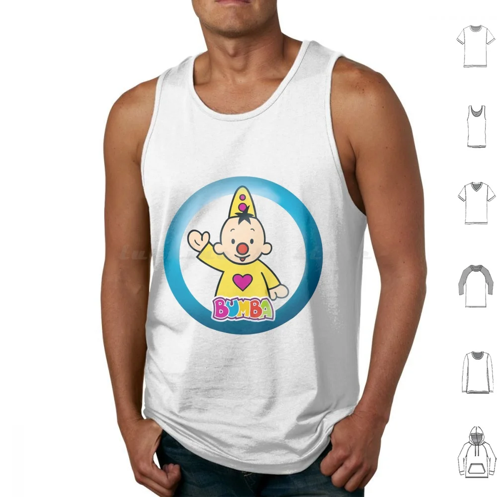 

Bumba Rounded Tank Tops Print Cotton Bumba