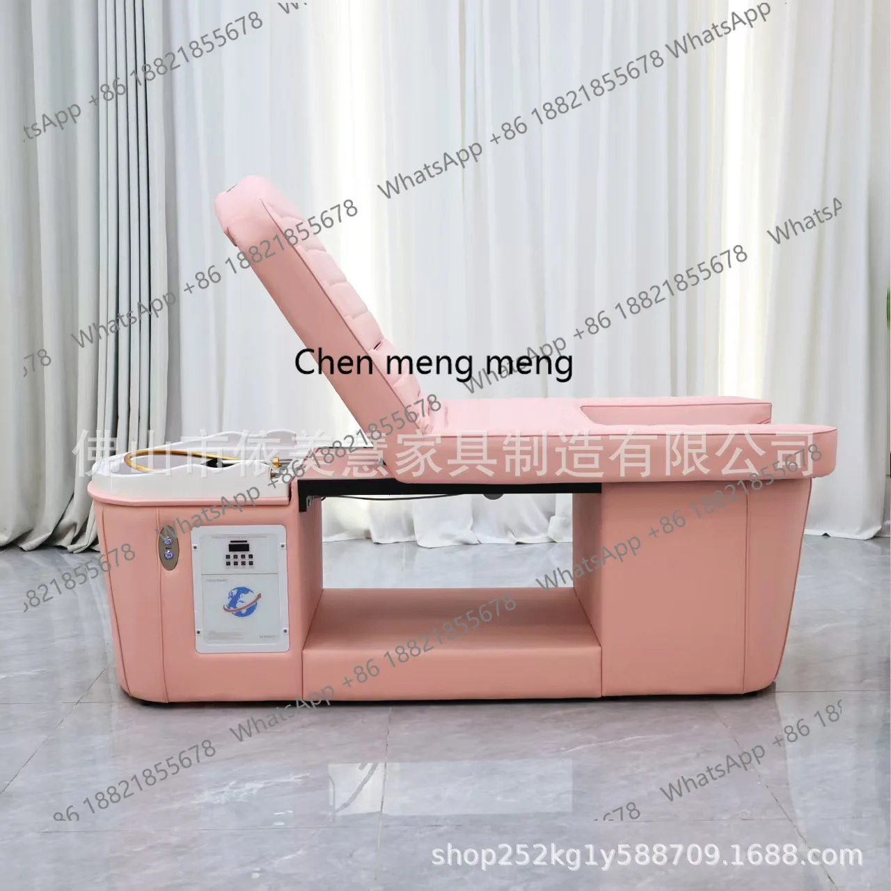 

Electric Lifting Shampoo Bed Barber Shop Constant Temperature Water Circulation Head Therapy Foot Therapy Massage Beauty Salon