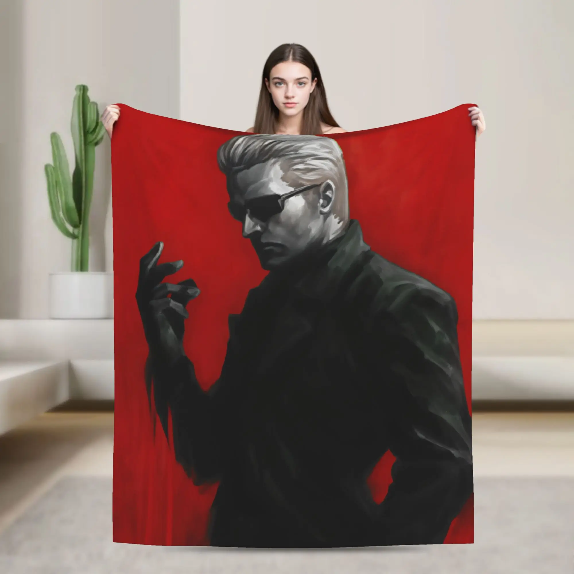 Albert Weskers  Soft Blanket  Child Plush Throw Blanket Aesthetic Living Room Flannel Bedspread Sofa Bed Cover