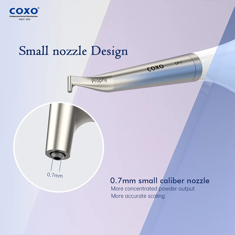 COXO CP-1 Dental sandblaster Air Polisher Jet 2/4holes bicarbonate Dental Air Prophy Polisher Unit Jet dental Polishing Tool