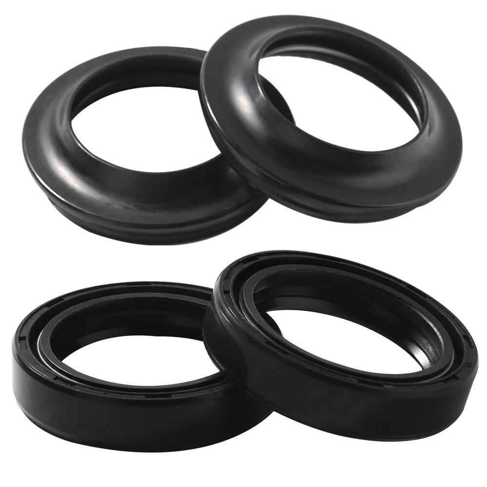 38x50x11 Front Fork Oil Seal & Dust Cover For Suzuki RM125 PE175 RM250 RM400 RG500 LS650P 1979-2009 2010 2011 2012 2013 2014