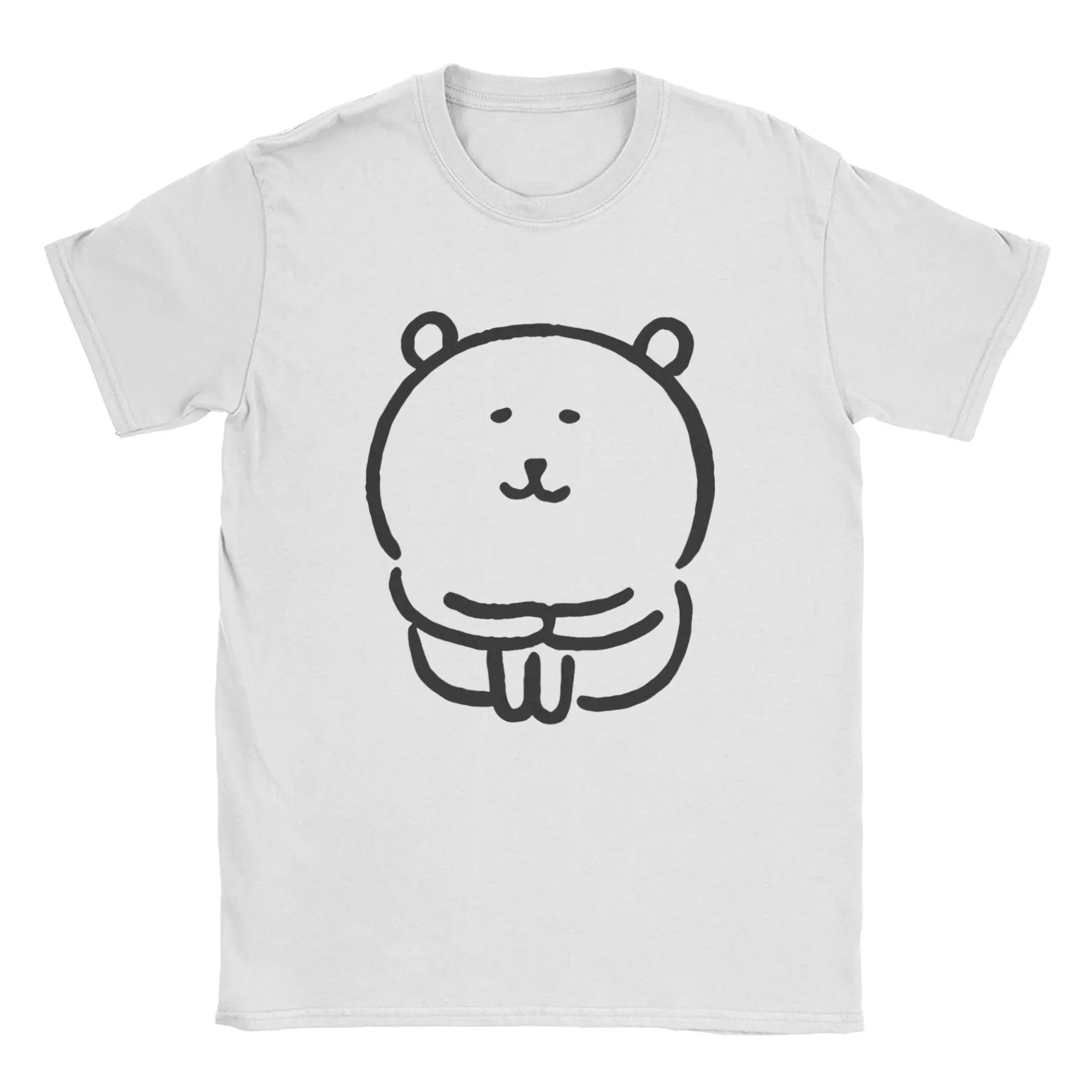 

Joke Bear T-Shirt for Men Humor Leisure Pure Cotton Tee Shirt O Neck Short Sleeve T Shirt Plus Size Clothes