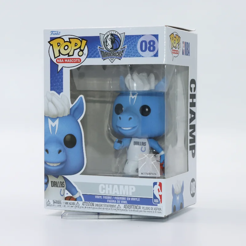 Funko Pop NBA Mavericks Heat Nuggets Magic Grizzlies Mascot Limited Edition Vinyl Collectible Figure - Basketball Fans Souvenir - view 2