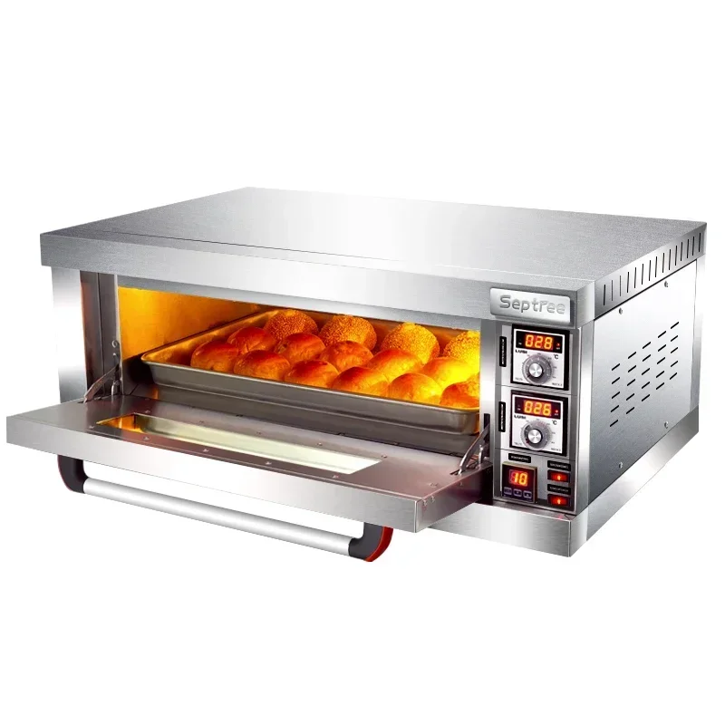 Forno elétrico comercial do cozimento, grande capacidade, para peixes secos, batata doce, pizza, bolo, automático, 3.2KW