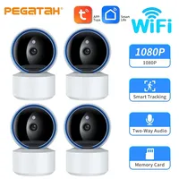 Tuya WIFI PTZ Camera 1080P HD Indoor Baby Monitor Smart Home Night Vision Set Model Security Video Surveillance IP Camera