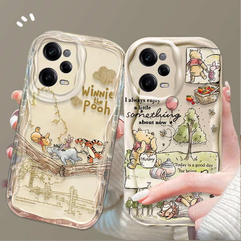 Funda de teléfono Comics Winnie The Pooh para Xiaomi Redmi Note 14 13 12 12C 11 Pro Plus 5G 12S 11S 14S Redmi 14C 13C 12 4G A3 A3X