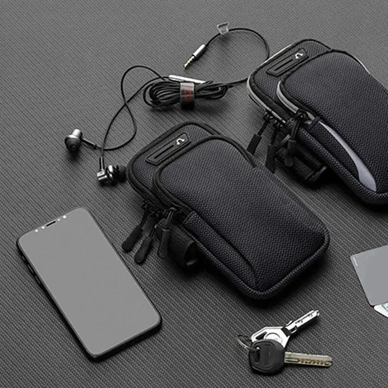 Universal Armband Sport Phone Case For Running Arm Phone Holder Sports Mobile Bag Hand for iPhone Xiaomi Huawei Under 6.5" 7.2" image 3
