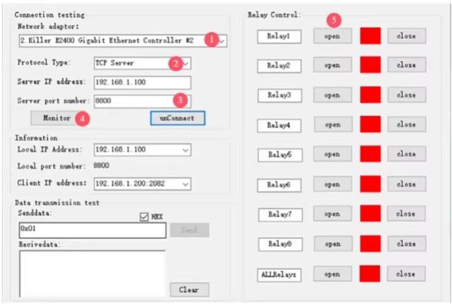Taidacent 5 فولت 12 فولت 24 فولت 4/8-قناة TCP IP شبكة التتابع التبديل إيثرنت RJ45 وحدة تحكم التتابع للتحكم المنزلي الذكي LAN #5