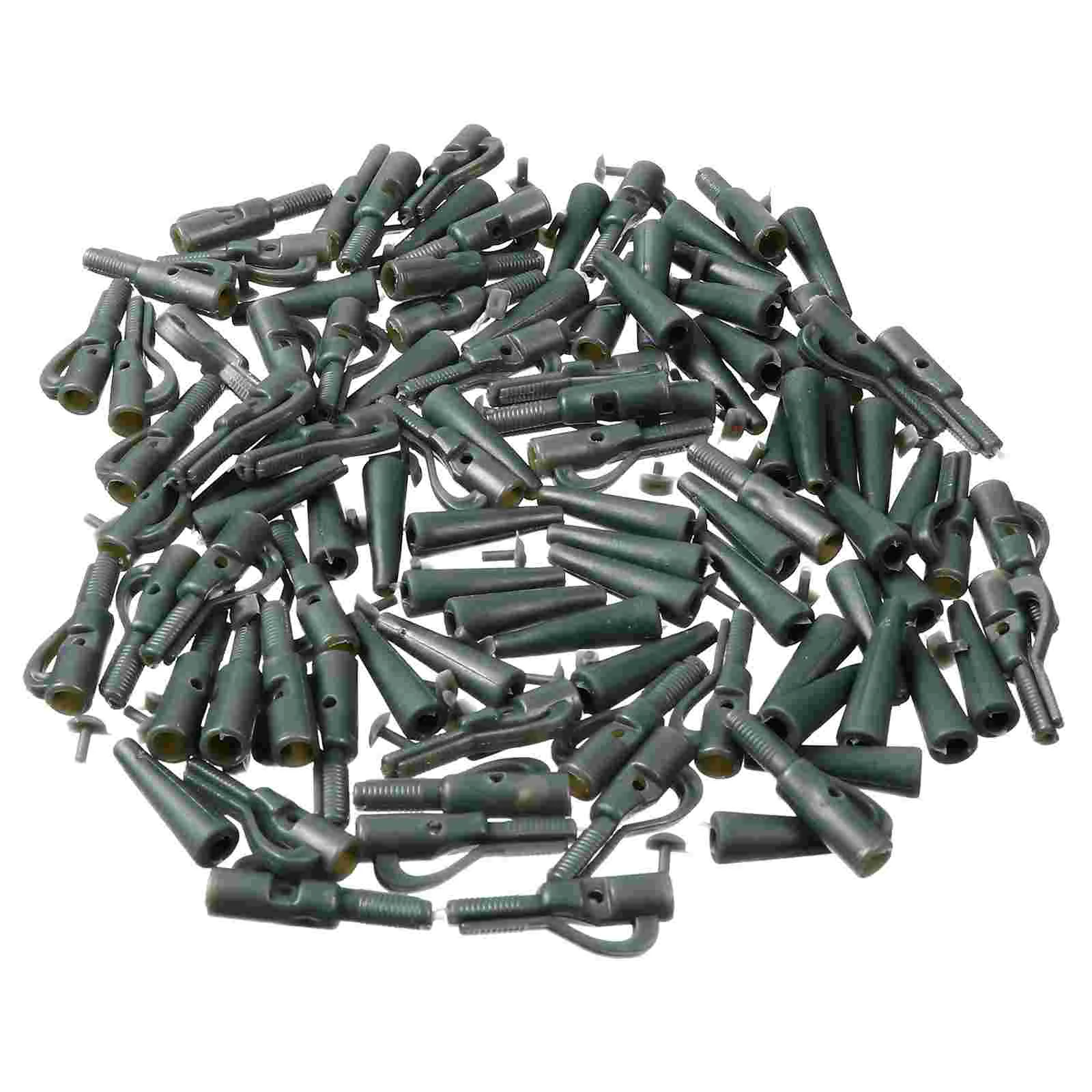 50 Pcs Clip Wire Swivel Fixing Clips Retaining Line European Style for Gear Plastic Tools