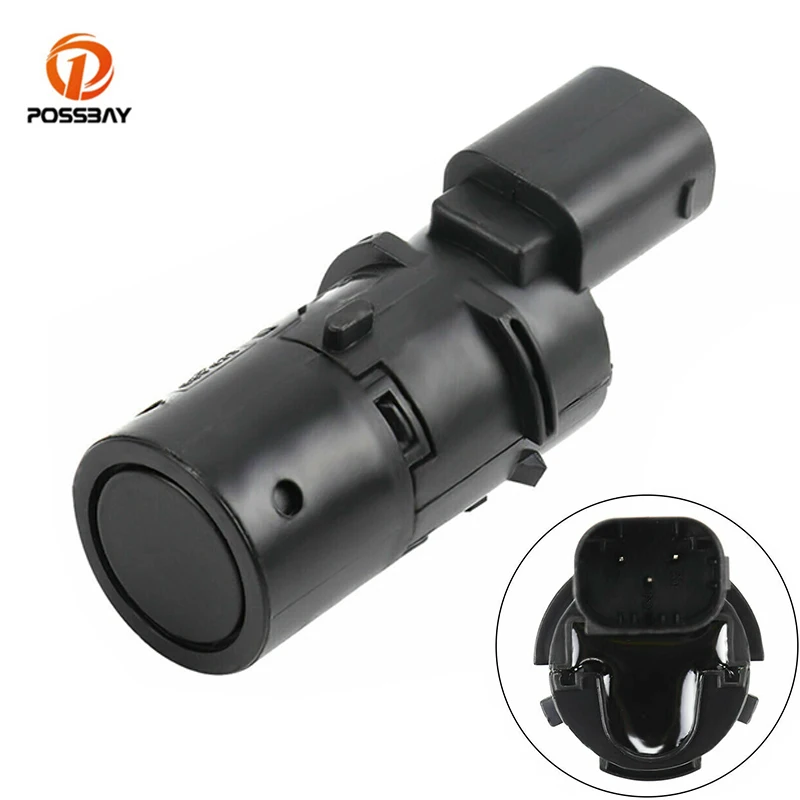 1Pc Car PDC Parking Sensor Black Replacement Parts YDB500301 YDB500300 for Land Rover Discovery 3 2003 2004 2005 2006 2007 2008