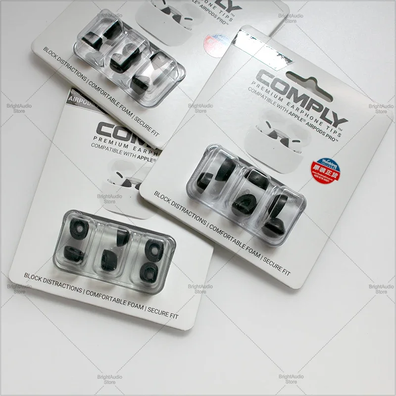 COMPLY Premium Earphone Foam TIPS Compatible for Airpods PRO GEN1&2