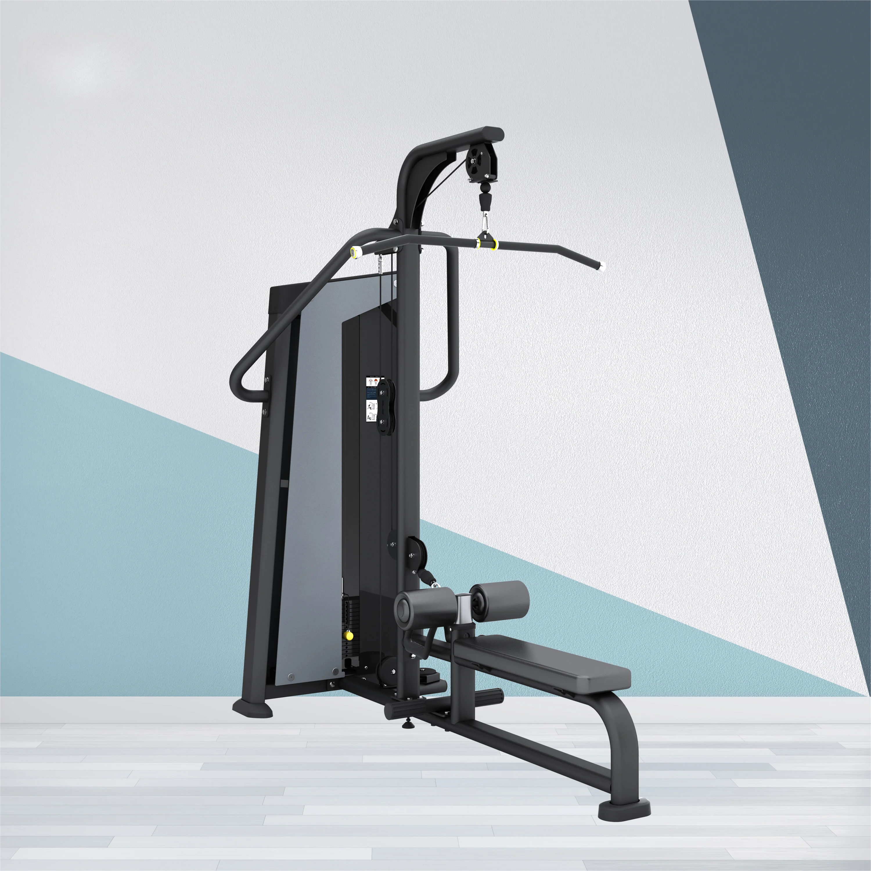 Gym Equipment Strength Machine FH89B Lat Pull Down Low Row/long Pull Dual Function Machine