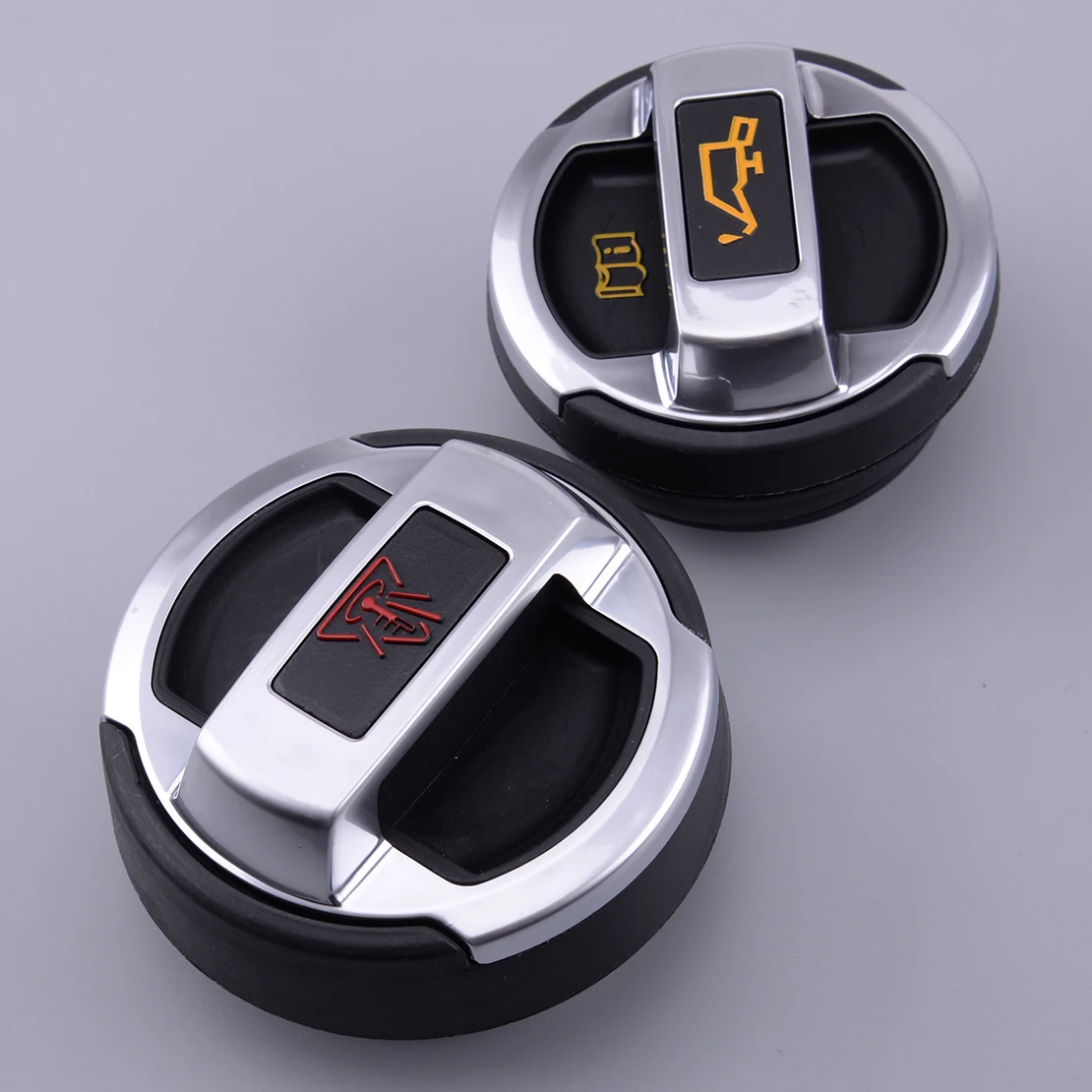 

2pcs Oil Filler Cap Expansion Tank Lid 420103485B 420121321 Fit For Audi A1 A2 A3 A4 A5 A6 A8 R8 Q7 TT Seat Alhambra Altea Arosa