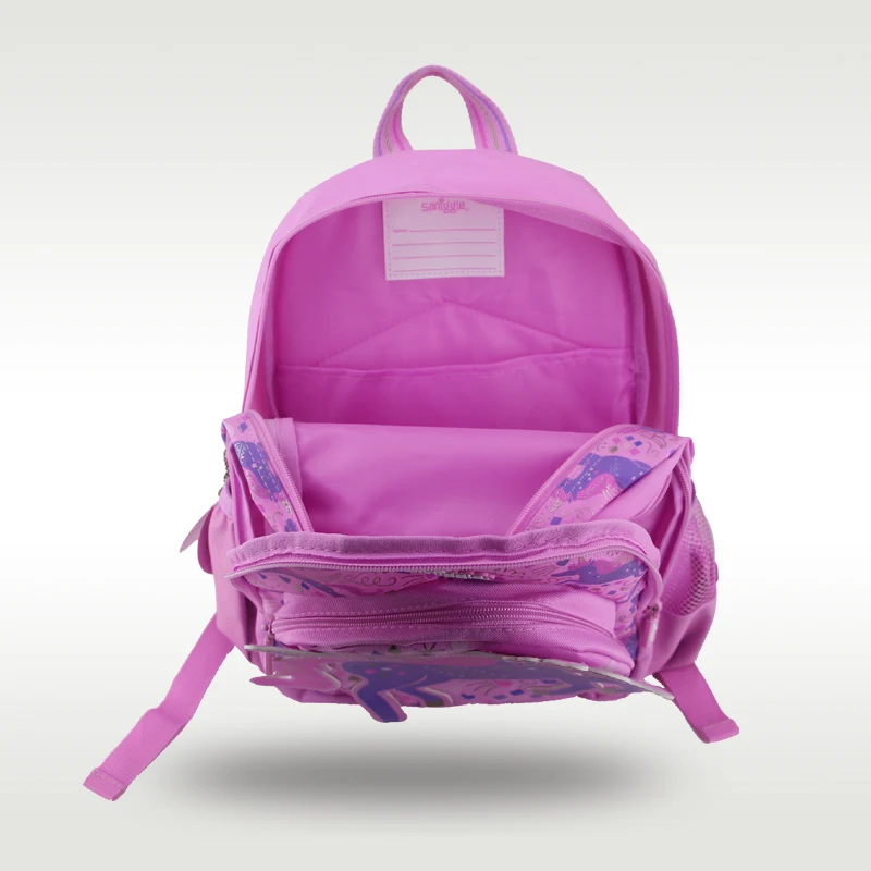 حقيبة مدرسية للأطفال البنات Angel Unicorn حقيبة ظهر Kawaii من 3 إلى 7 سنوات مقاس 14 بوصة #5