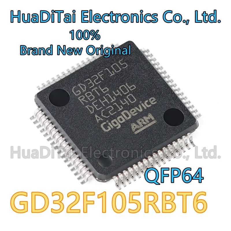 MicroPlano do IC MCU, GD32F105RBT6, GD32F105