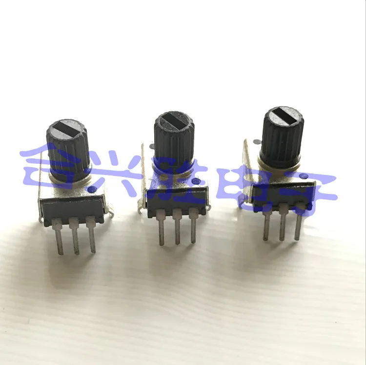 3PCS/lot Sunway RK09K Vertical Single link B20K Axis Length 8MM Speaker Sound Amplifier Mixing Console Potentiometer 3-Pin