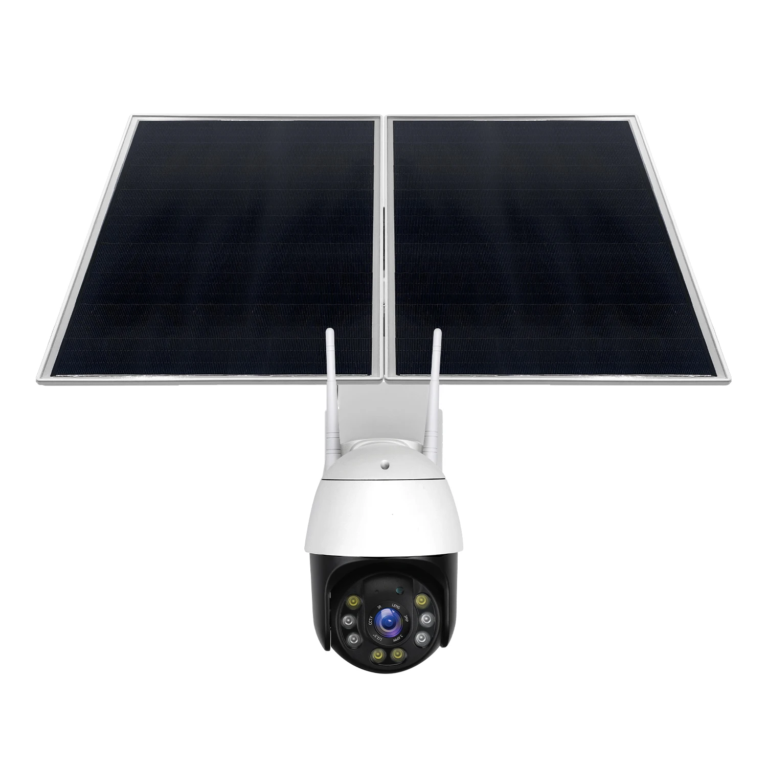 Sistemi di energia solare con telecamera CCTV 3G 4G Lte di sicurezza wireless Wi-Fi alimentati da pannello solare HD 1080P PTZ