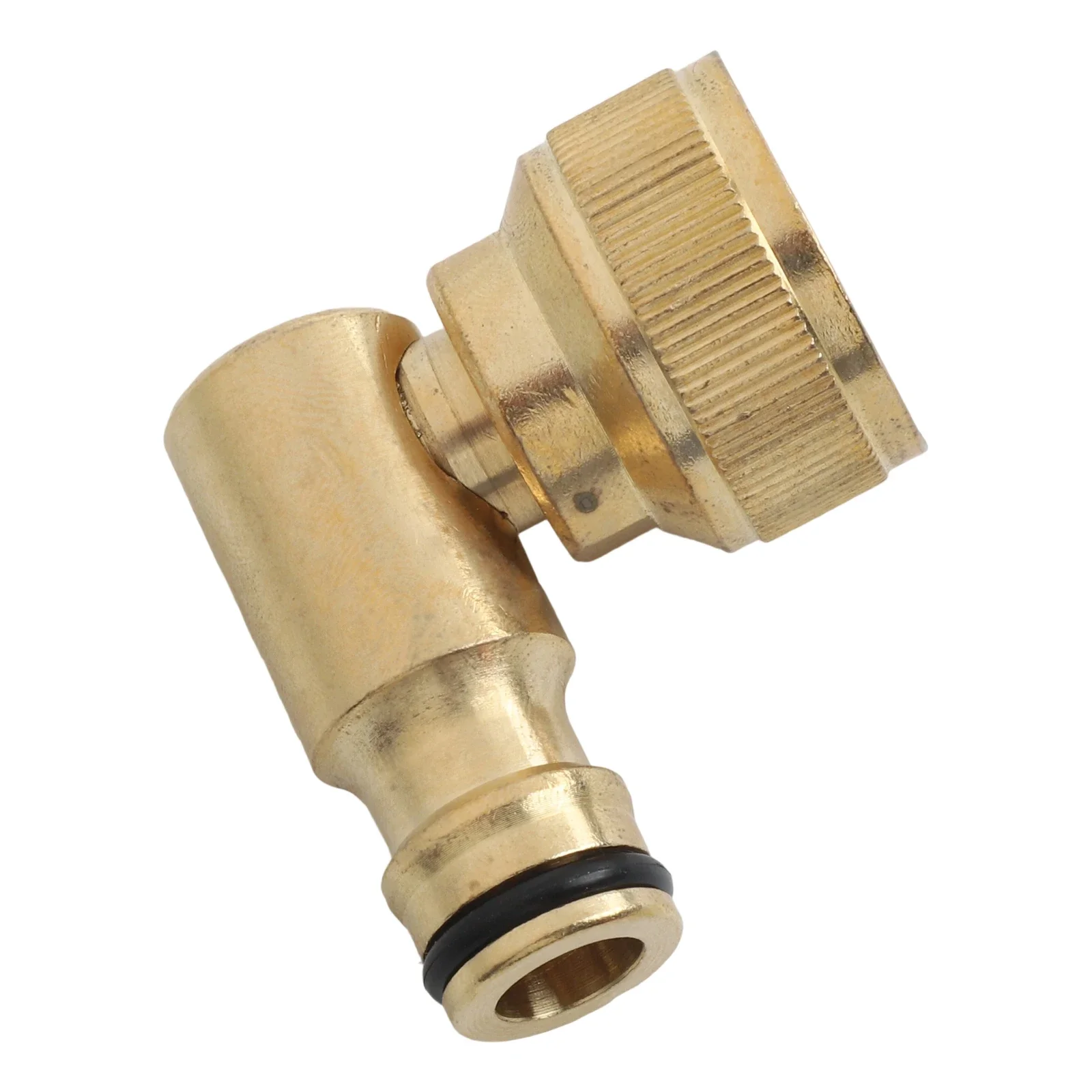 3/4 Inch For BSPF Swivel Elbow Made Of Brass For Use In Connecting For Hoselock Compatible Hose Reels To Water Sources