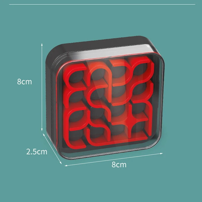 창의적인 3D Wisdom 미니 커브 퍼즐 장난감, 재미있는 어린이 계몽 데스크탑 게임 퍼즐 장난감, 재미있는 휴일 생일 선물