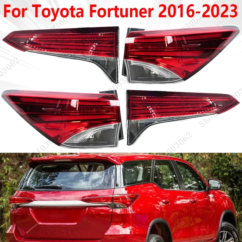 

Tail Light Assembly Rear Turn Signal Light Stop Brake Lamp Taillamp For Toyota Fortuner 2016 2017 2018 2019 2020 2021 2022 2023