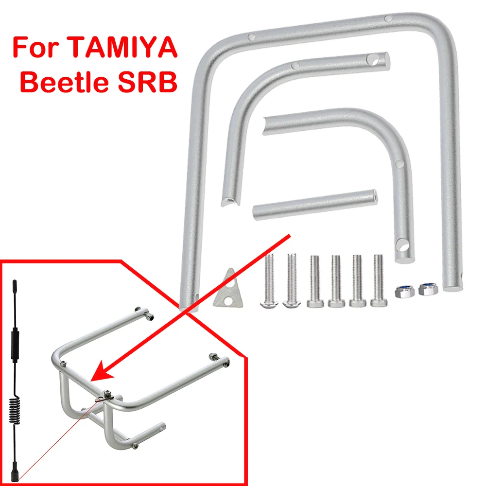 

Бамперы передний и задний из алюминиевого сплава для TAMIYA Beetle SRB, аксессуары LY234