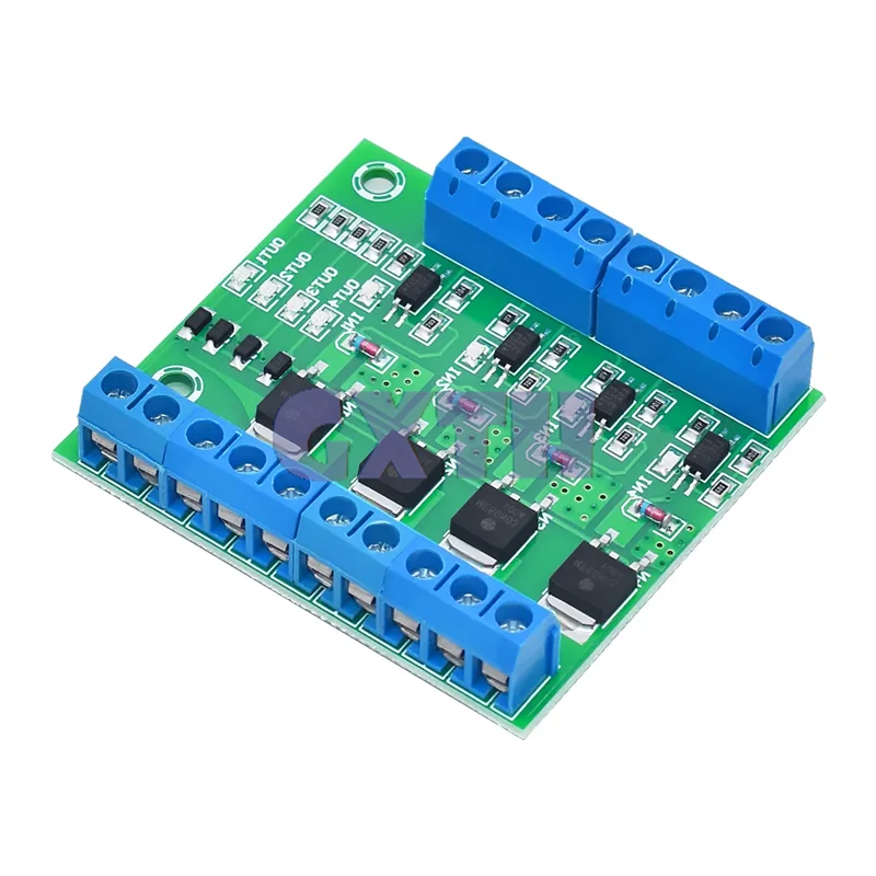 MOS FET 4 Channel Pulse Trigger Switch Controller Board PWM Optocoupler Opto-isolator Driver Board For Motor LED Light