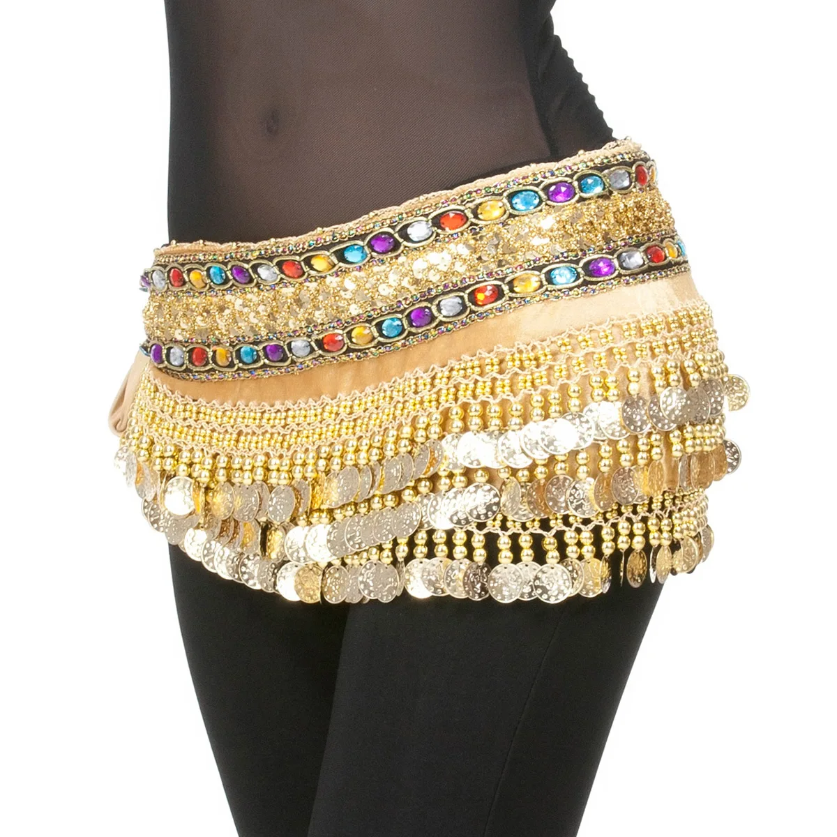 

Double Diamond Belt Waist Chain Decoration Egyptian Style Waist Chain Beautiful Generous Belly Dance Waist Chain Belly Dance