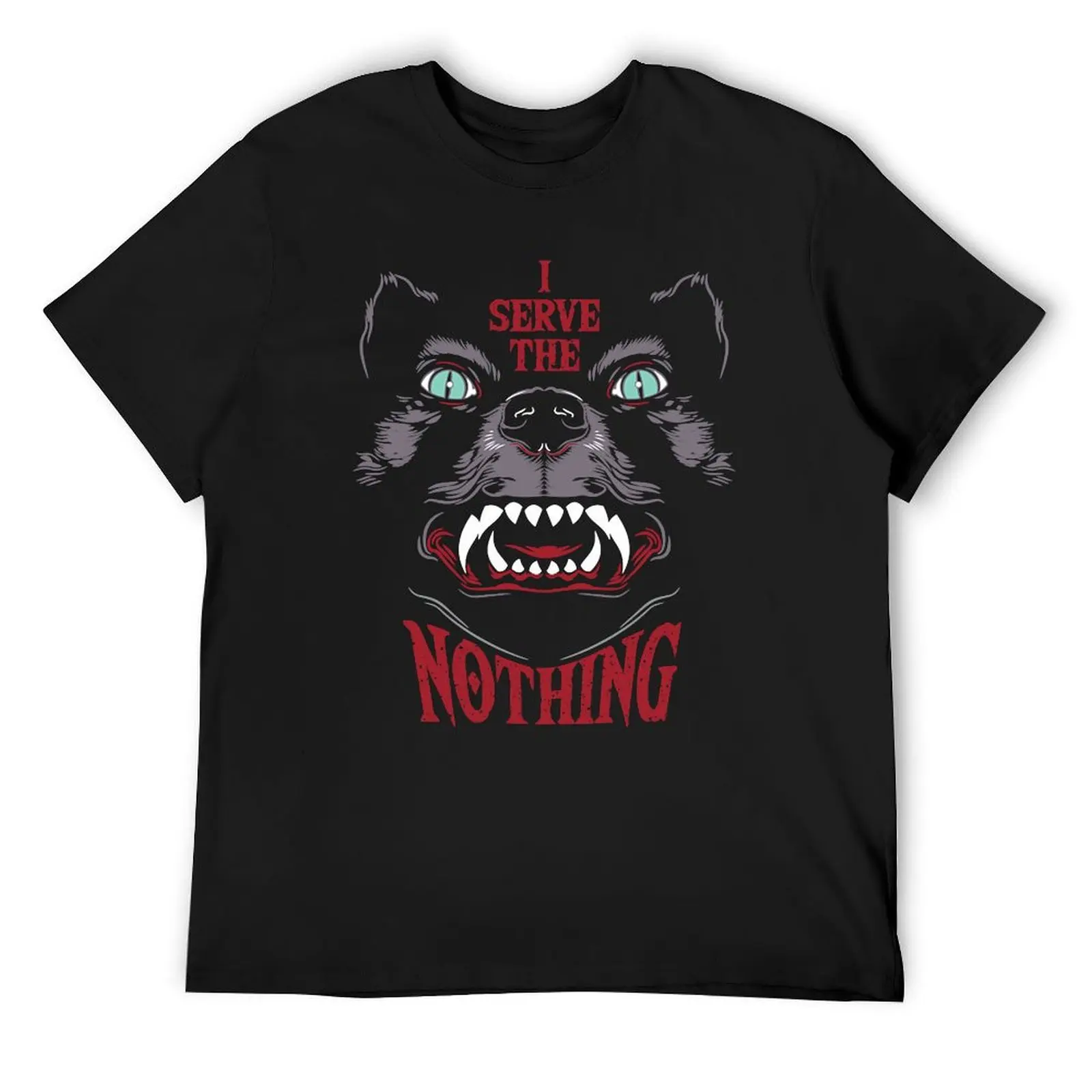 

I serve the Nothing T-Shirt custom t shirt rapper graphic tees Short sleeve tee men workout shirt