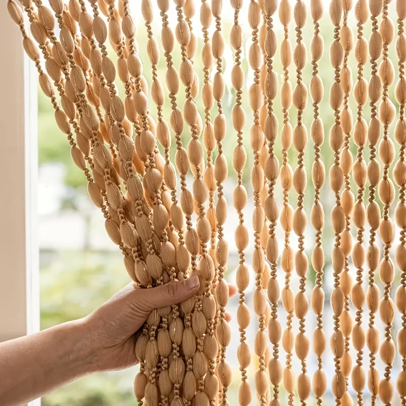 1pc Minimalist Beaded String Curtain, Suitable For wedding decoration，birthday decoration，Bedroom