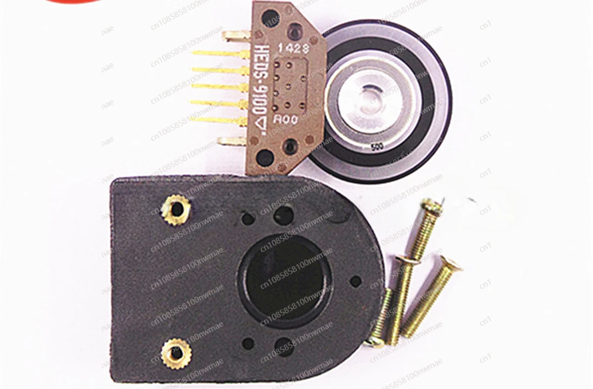 Industrial Encoder HEDS-9100 #B00 Two-channel 1000 Lines, Read Head + Code Disc + Shell, Complete Set