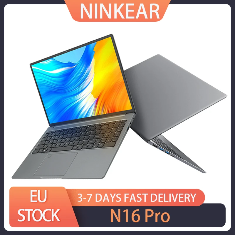 Ninkear N16 Pro Laptop, 16'' 2560*1600 IPS Screen 165Hz Refresh Rate, Intel Core i7-13620H 10 Cores Max 4.9GHz, 32GB RAM 1TB SSD