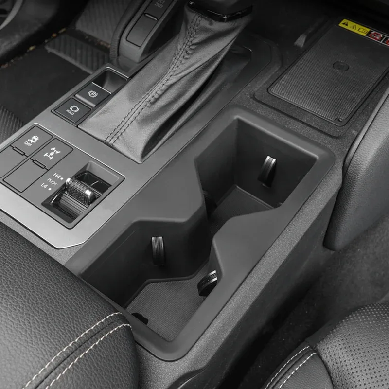 

For Toyota Land Cruiser Prado J250 LC250 2024 2025 Car Silicone Armrest Storage Box Water Cup Holder Interior Accessories