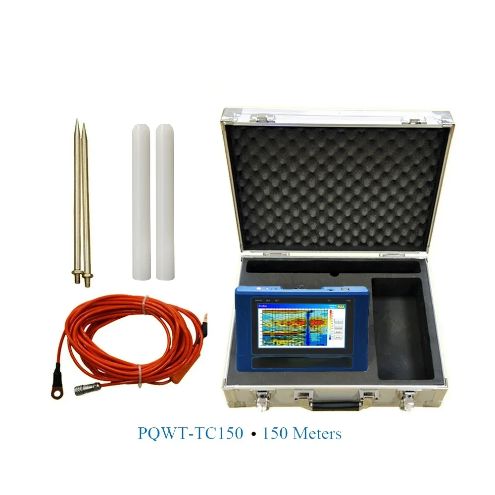 

PQWT TC150 Borehole Water Detector 150m Water Well Locator Groundwater Detector