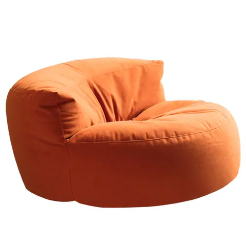 OTAUTAU Dicker, weicher Chenille-Sitzsackbezug ohne Füllstoff, waschbarer Boden, Ecksitz, Sitzsack, Pouf, Ottomane, Stuhl, Möbel, SF011