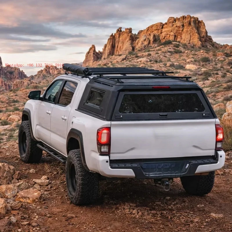 

Best Seller High Performance 4x4 Aluminum Truck Cap Bed Topper Canopy 5.5 Bed for 2019 Tundra Tacoma F250 Chevy Silverado1500