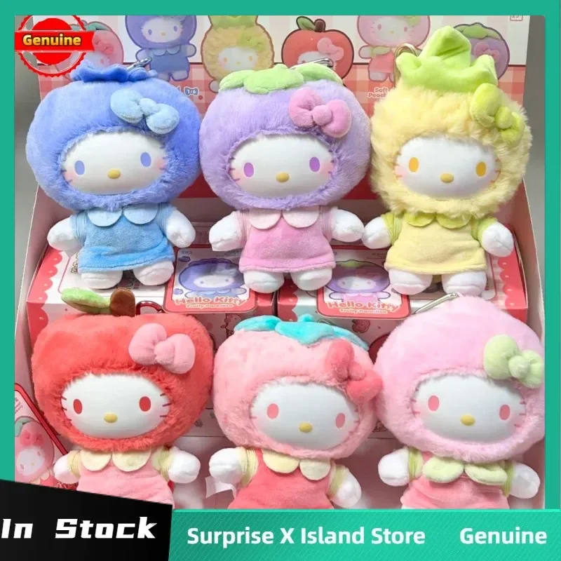 

Original Hellokitty Fruity Paradise Series Blind Box Cute Vinyl Plush Pendant Doll Delicate Fashion Toy Decoration Collect Gift