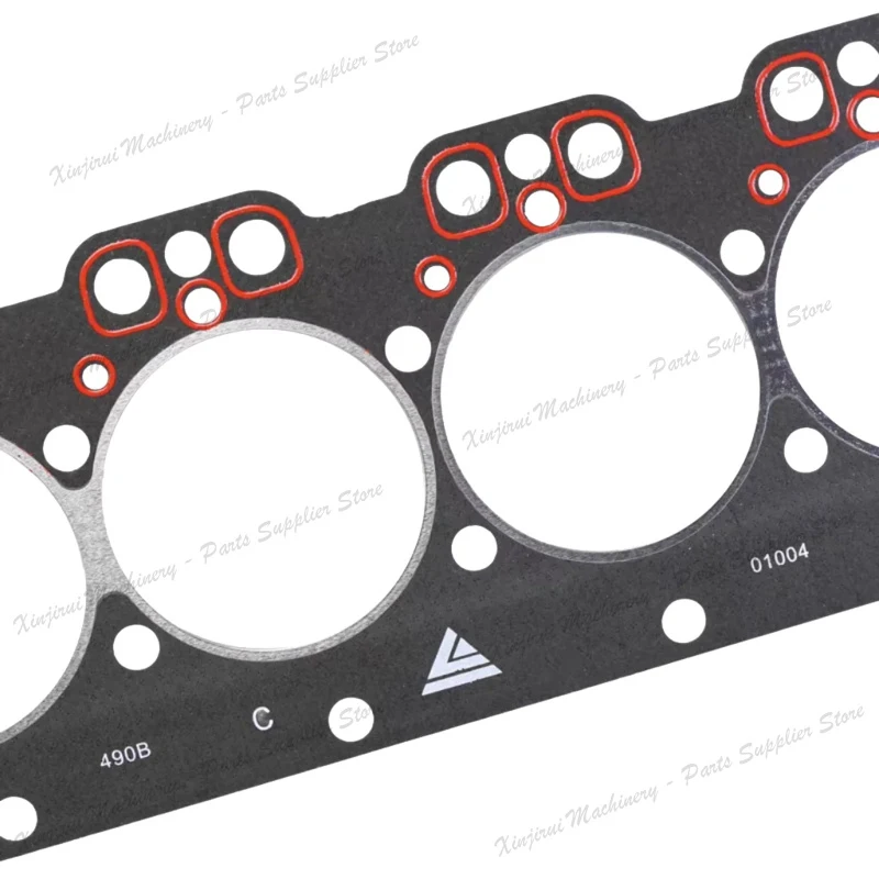 Heli Lonking Hangcha forklift Xinchai 490B 01004 4D27G31 4D29X41 V41 engine cylinder gasket cylinder bed 490B-01004