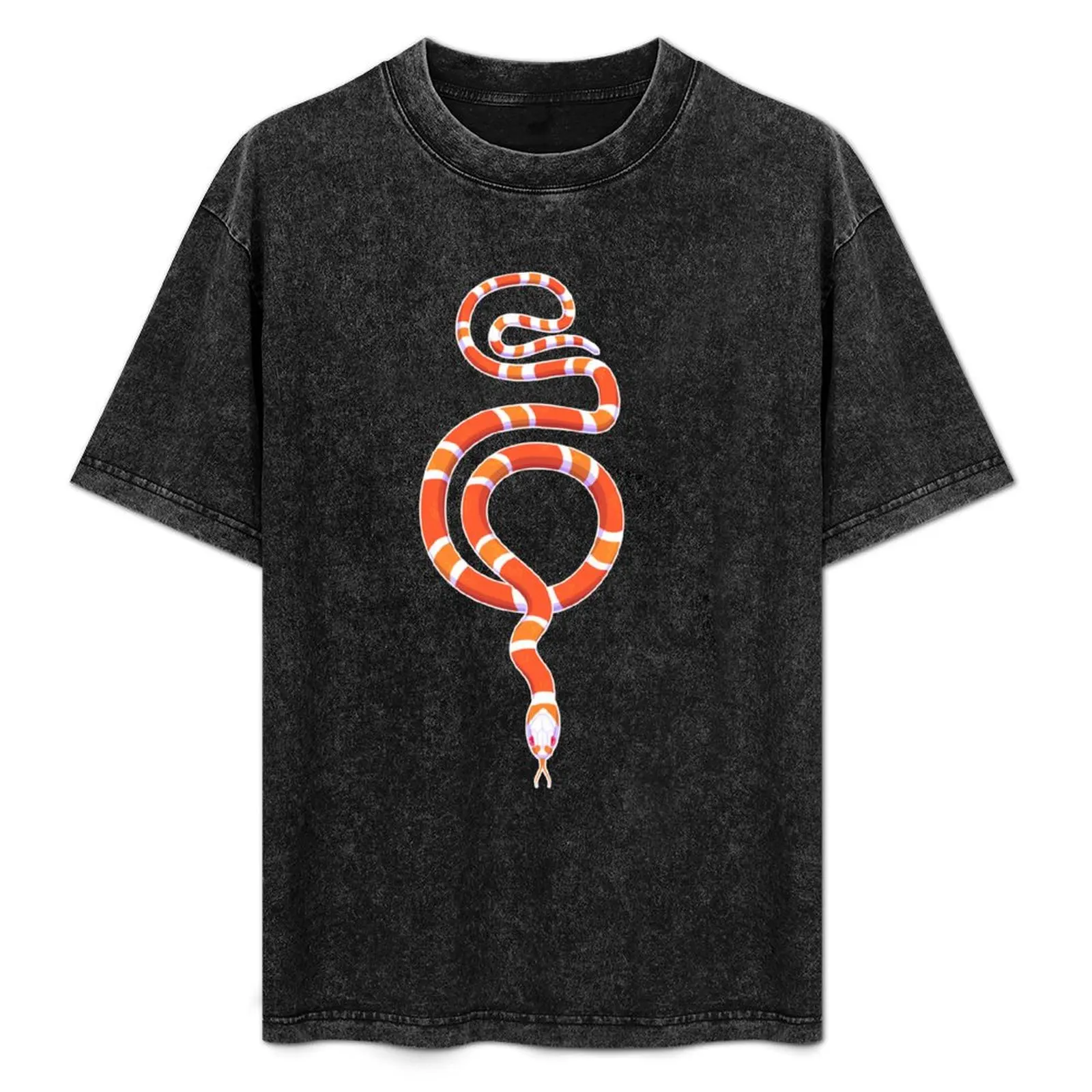 Habanero, honduran milk snake (#193) T-Shirt hippie clothes graphic tee shirt oversized t shirt men